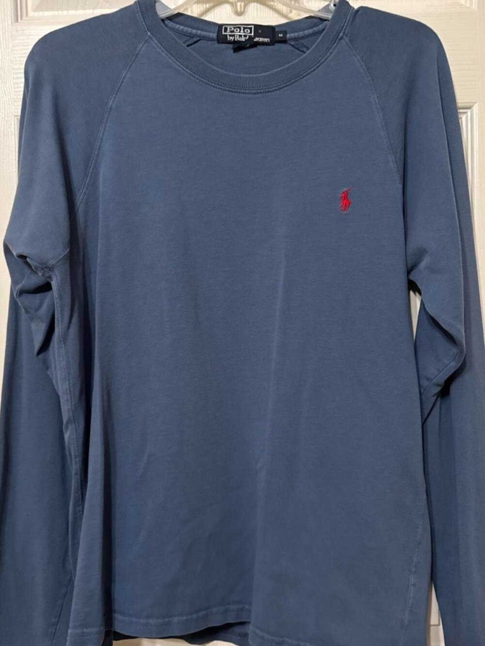 Polo by Ralph Lauren blue long sleeve shirt #preppy #classic